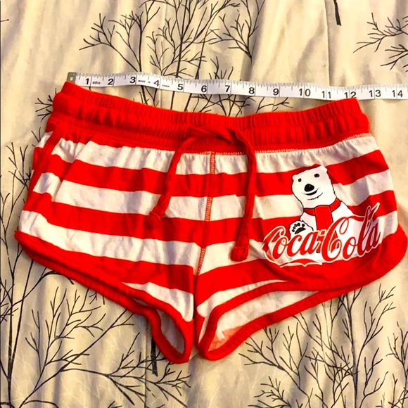 Coca Cola Pants - XS/XCH Coca-Cola PJ Mini Shorts 🥤
